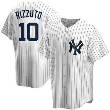 Youth New York Yankees Phil Rizzuto White Home Jersey - Replica